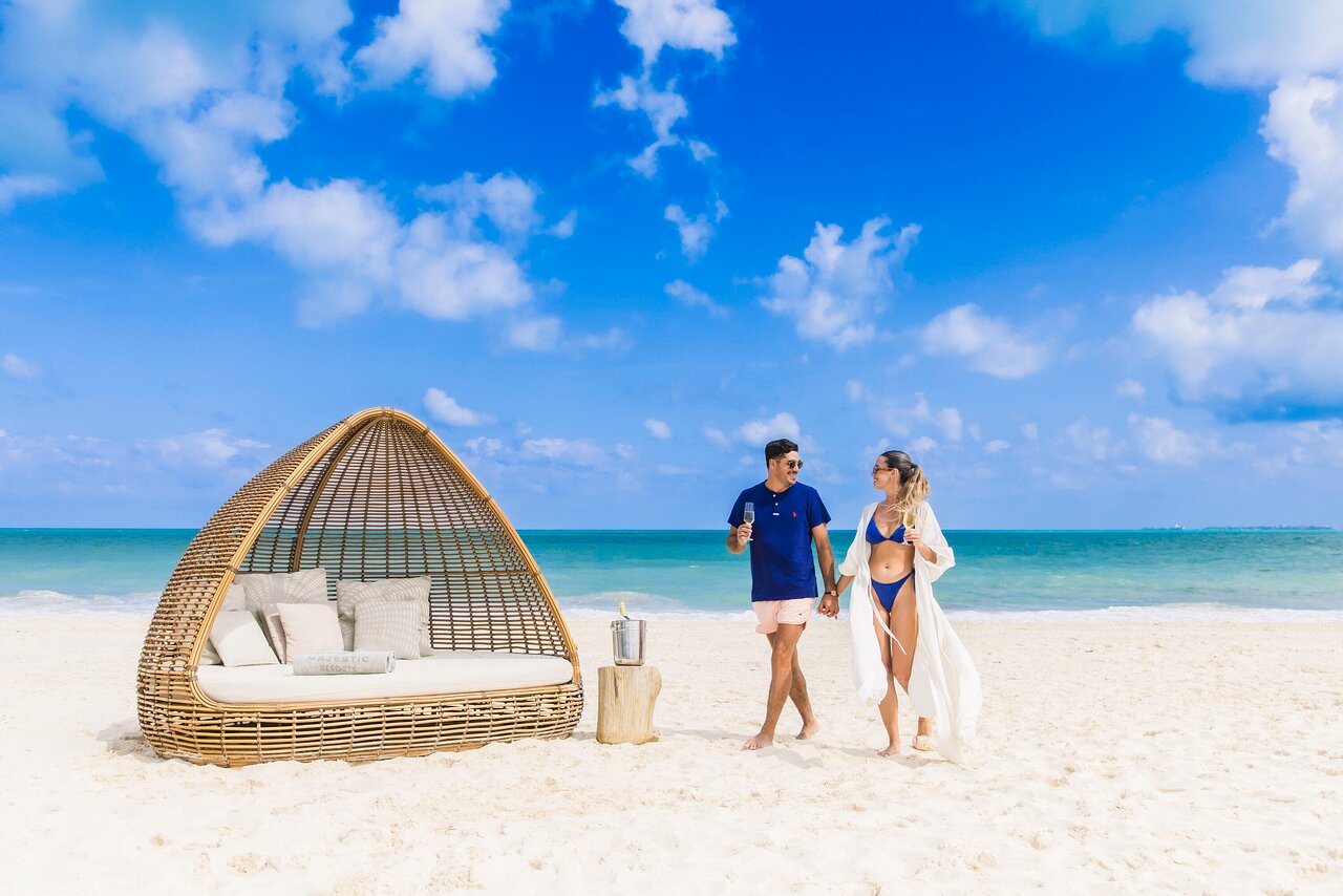 Beach Area The Club Section Majestic Elegance Costa Mujeres