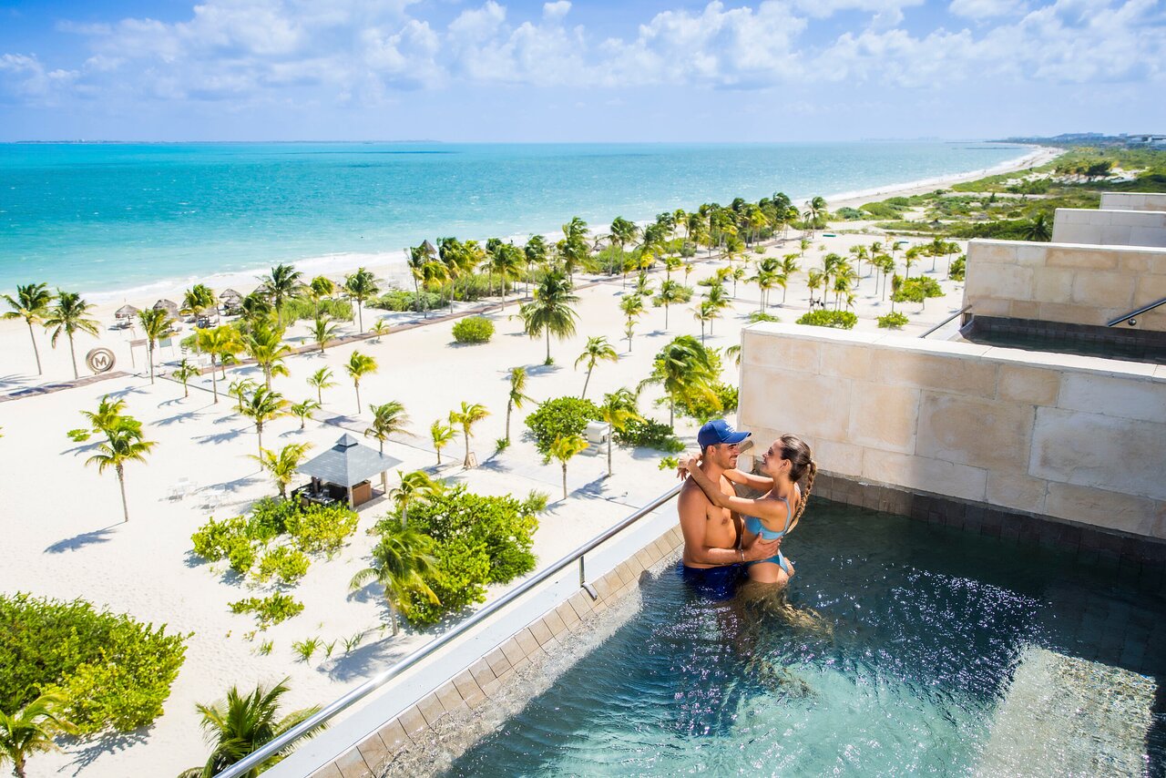Plunge Pool Suite Ocean Front Majestic Elegance Costa Mujeres 