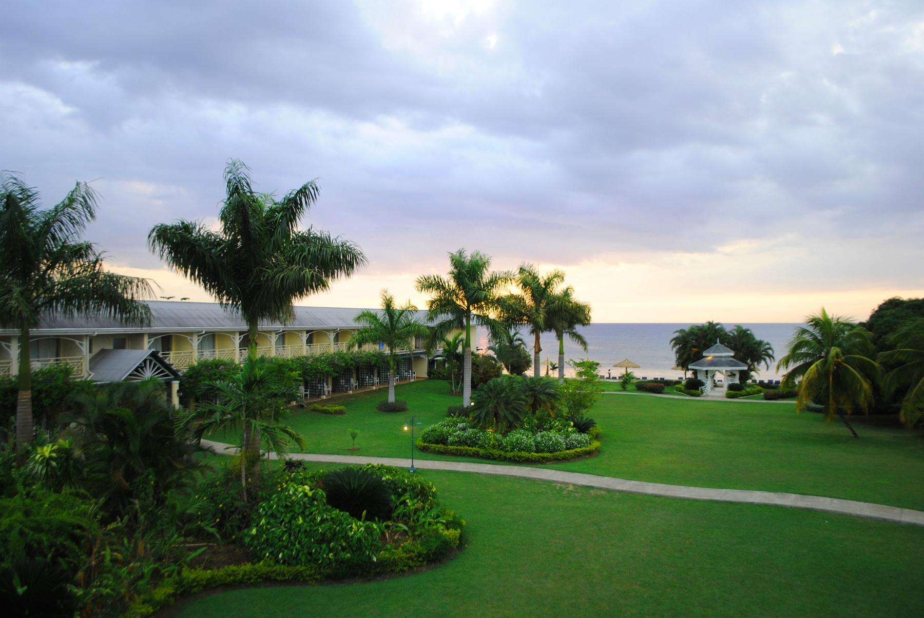 view overlooking The Oasis Gardens