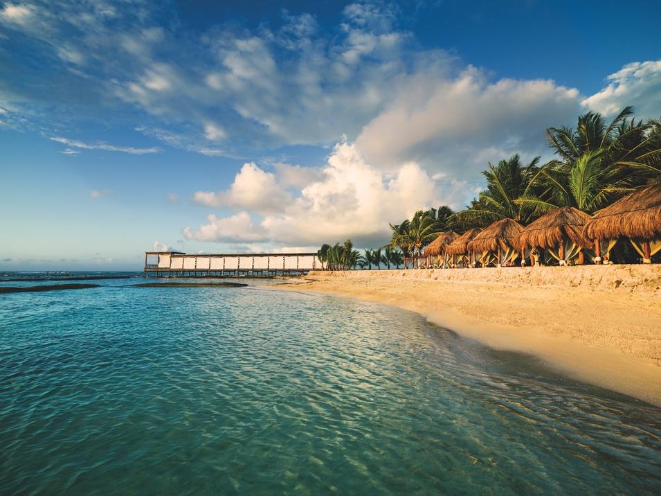 Pier and beach