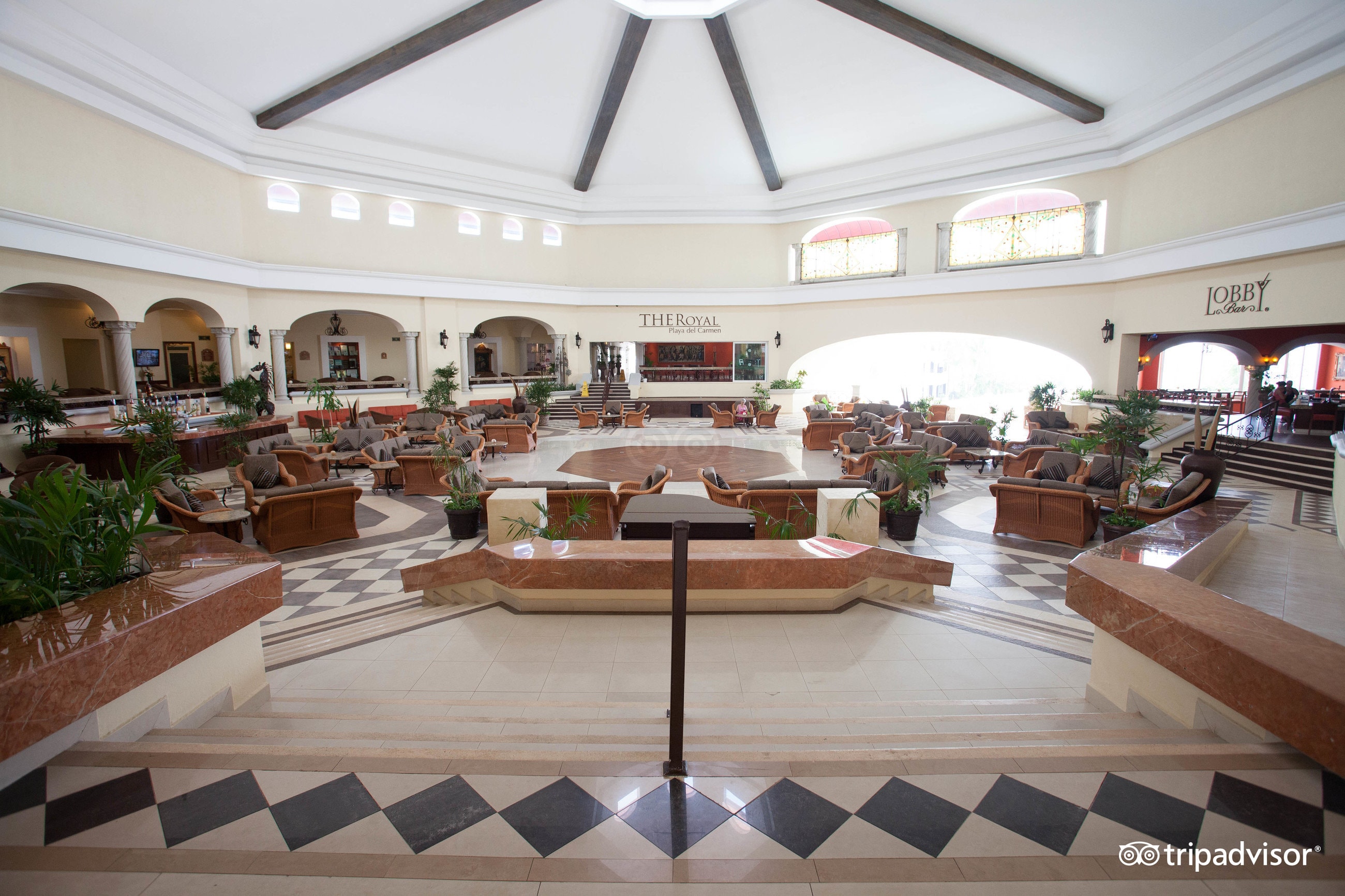 Lobby at Hilton Playa del Carmen, an All-Inclusive Adult Only Resort