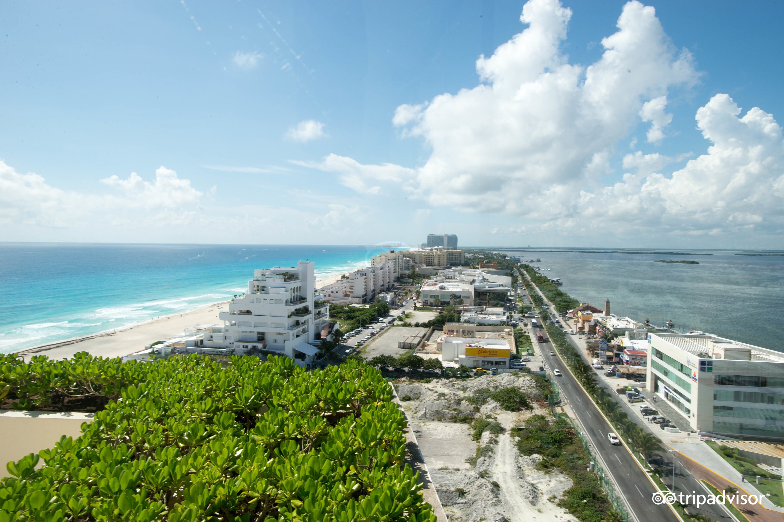 View from Hotel at the Live Aqua Cancun- All Inclusive