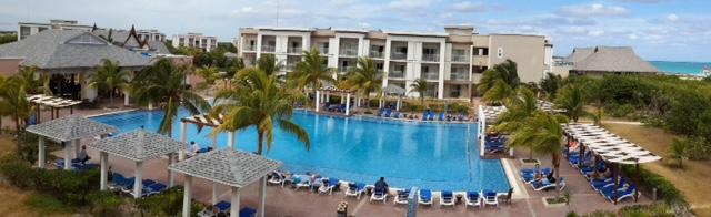 Vista panorámica del hotel