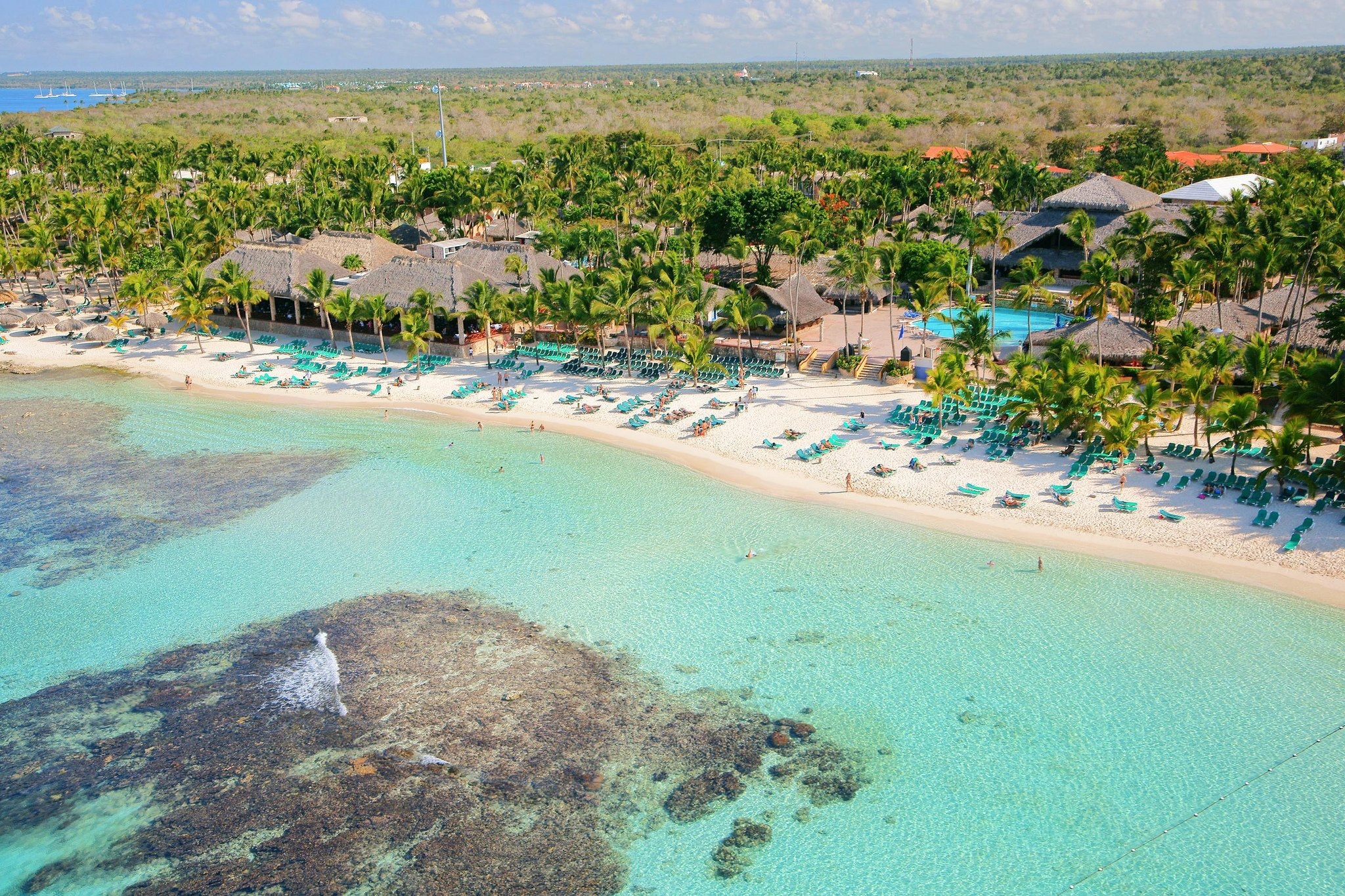 Aerial Viva Wyndham Dominicus Beach