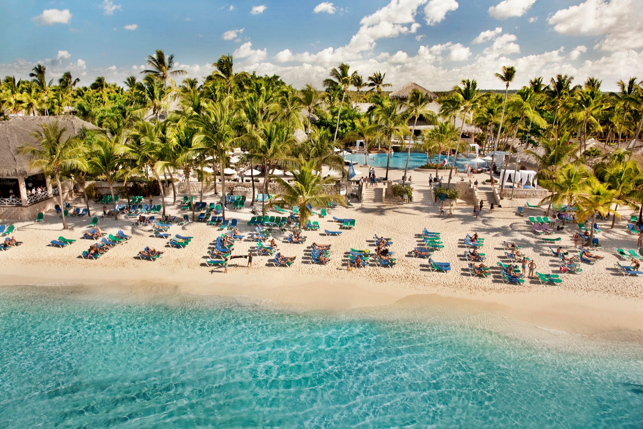 Aerial Viva Wyndham Dominicus Beach