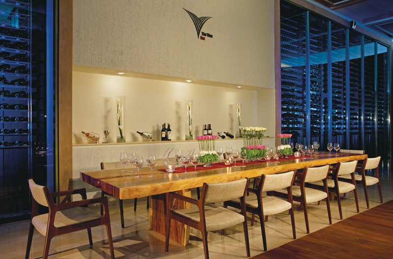 Th Vine Bazaar: The Vine Bar - Wine Tasting Table - Wine Cellar
