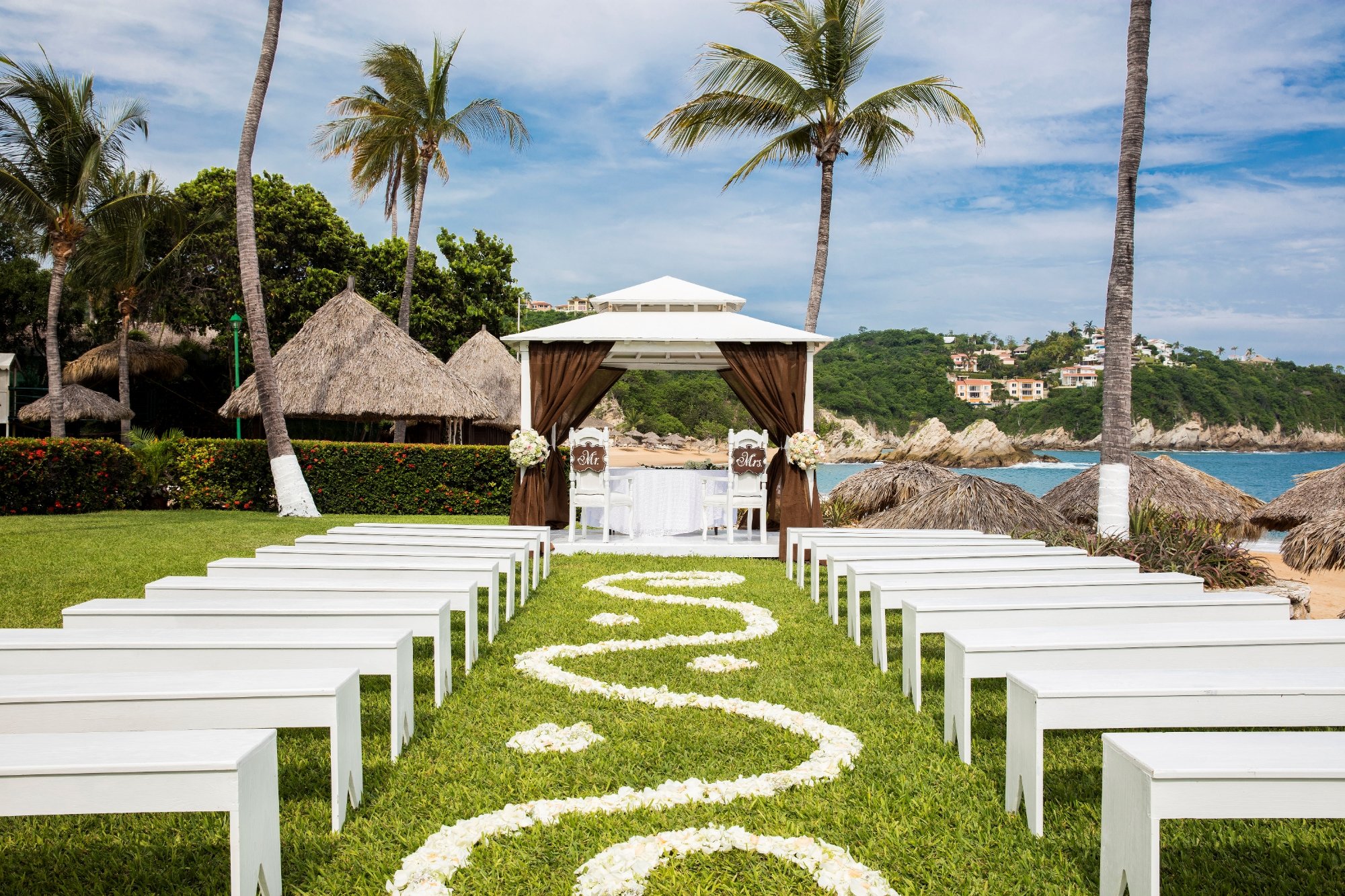 Jardín Mirador de Barcelo Huatulco, Oaxaca, México