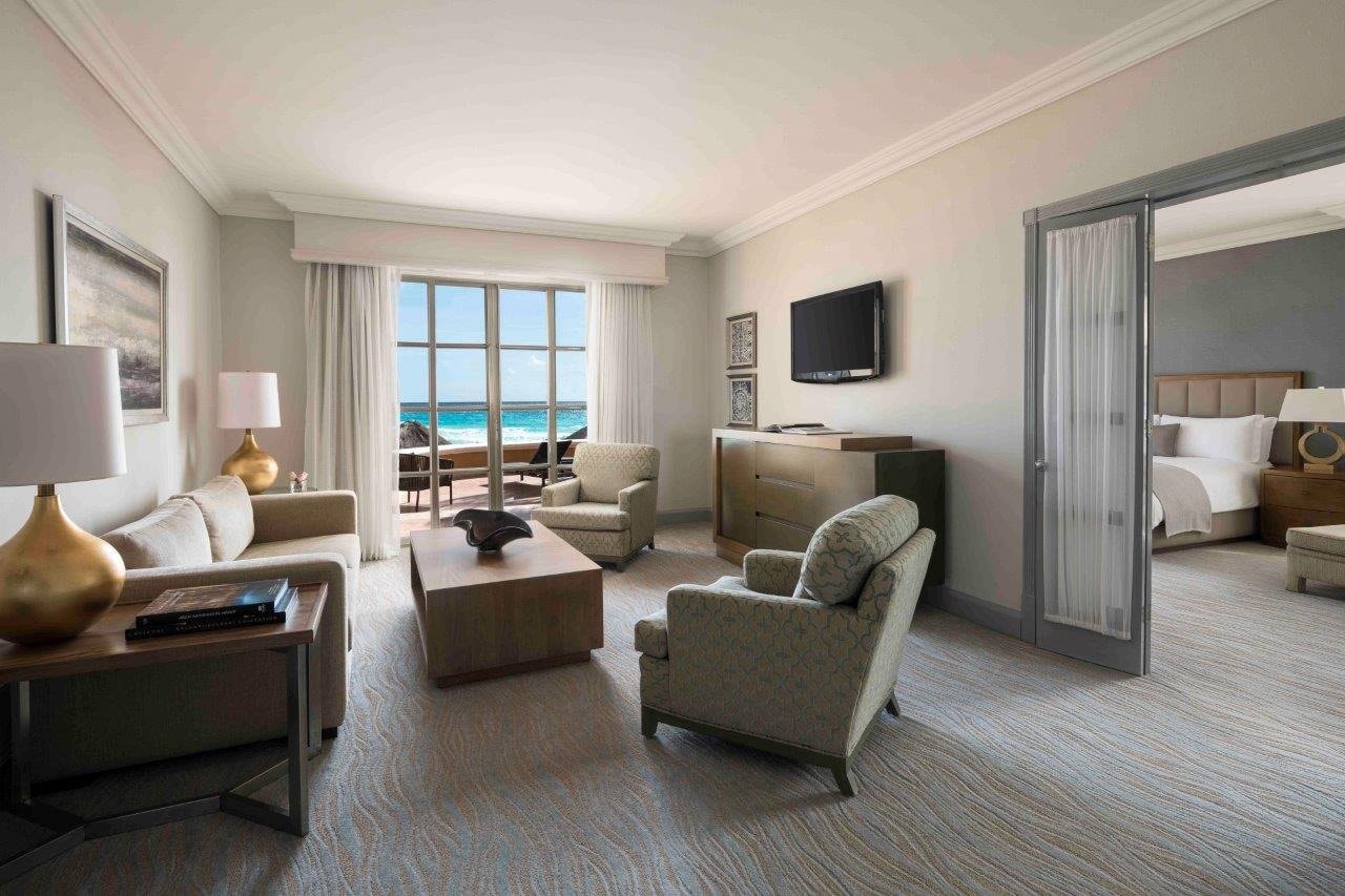 Enjoy space to unwind in our Cobalt Residential Suite 