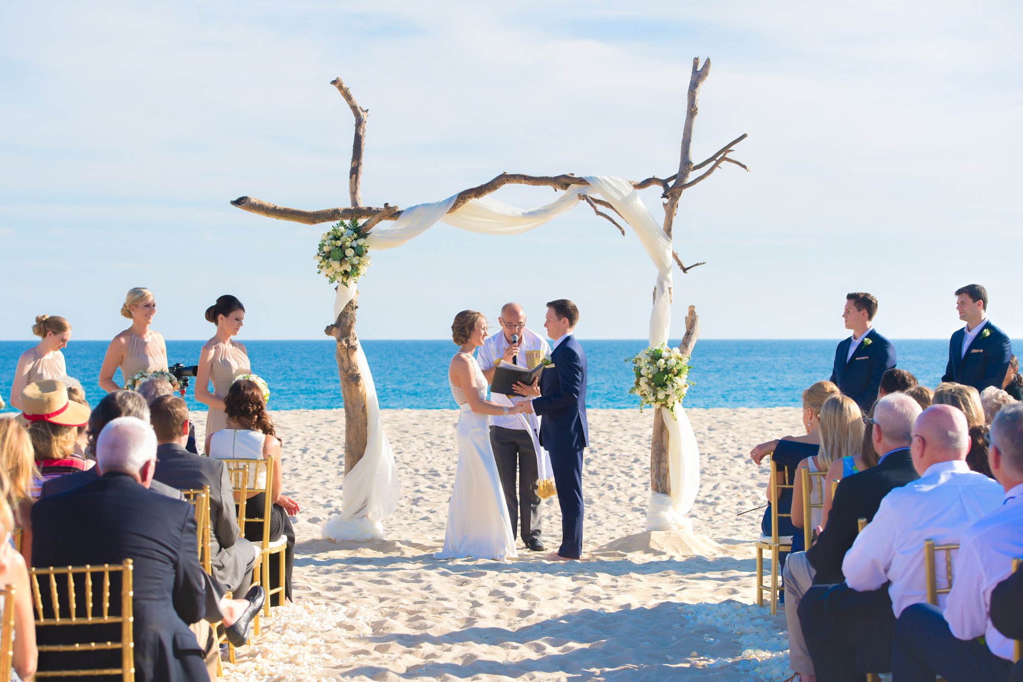 Wedding Day at the beach 