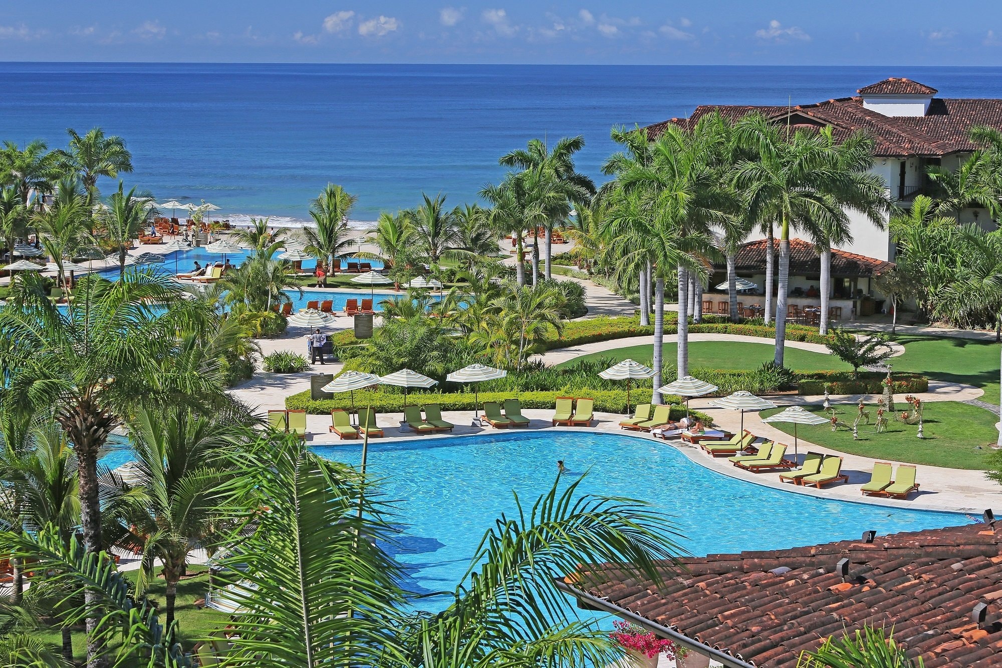 Enjoy relaxing amidst lush surroundings
