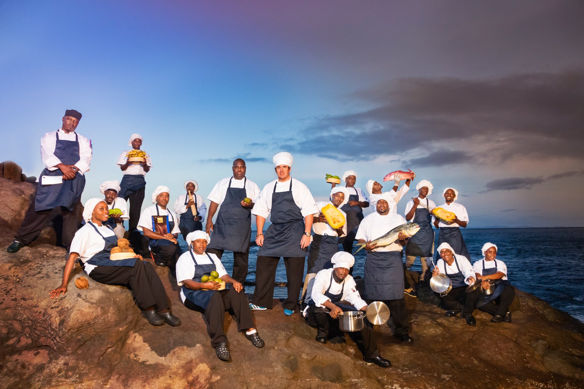 Cap Maison Exec Chef and Team