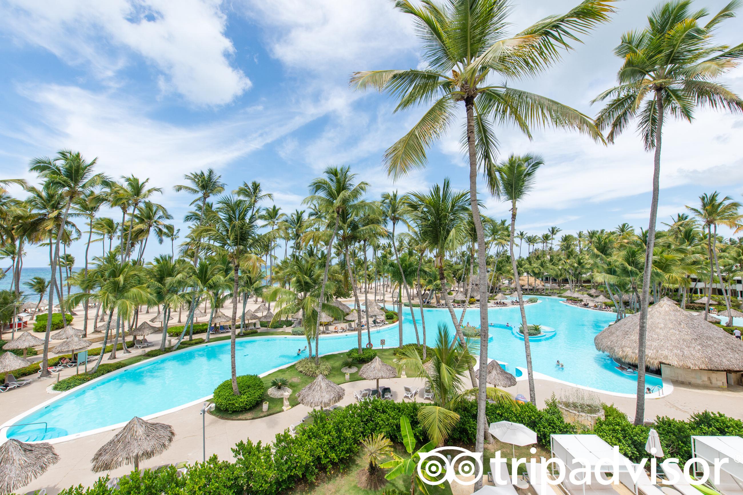 The Main Pool at the Melia Punta Cana Beach Resort
