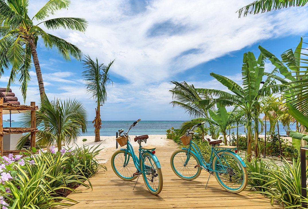 Beach Villa bycicles