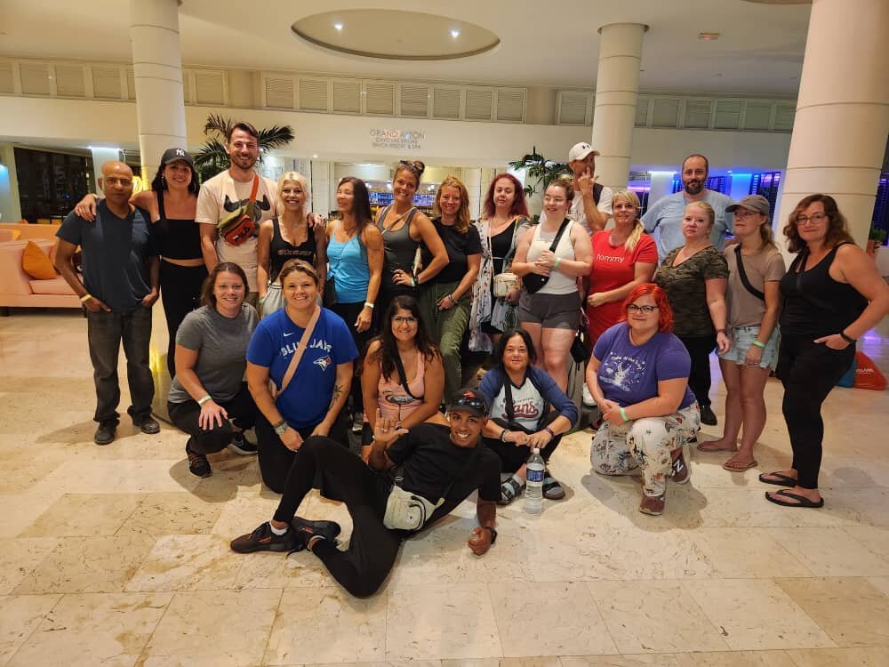 Grupo exclusivo en Grand Aston Cayo las Brujas