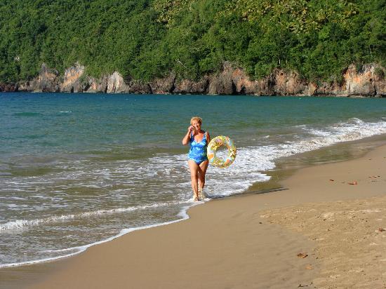 Spiaggia nei pressi di La Tambora