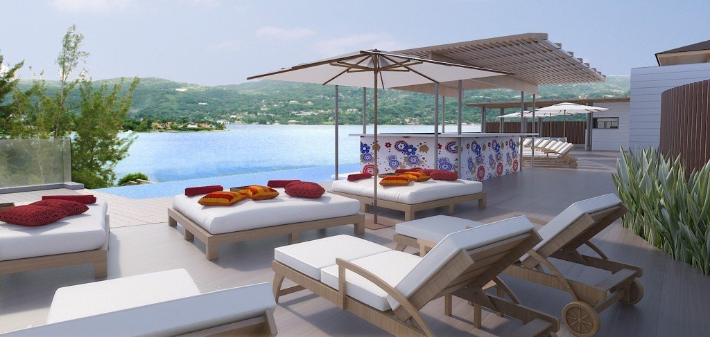 Pool area - Breathless Montego Bay