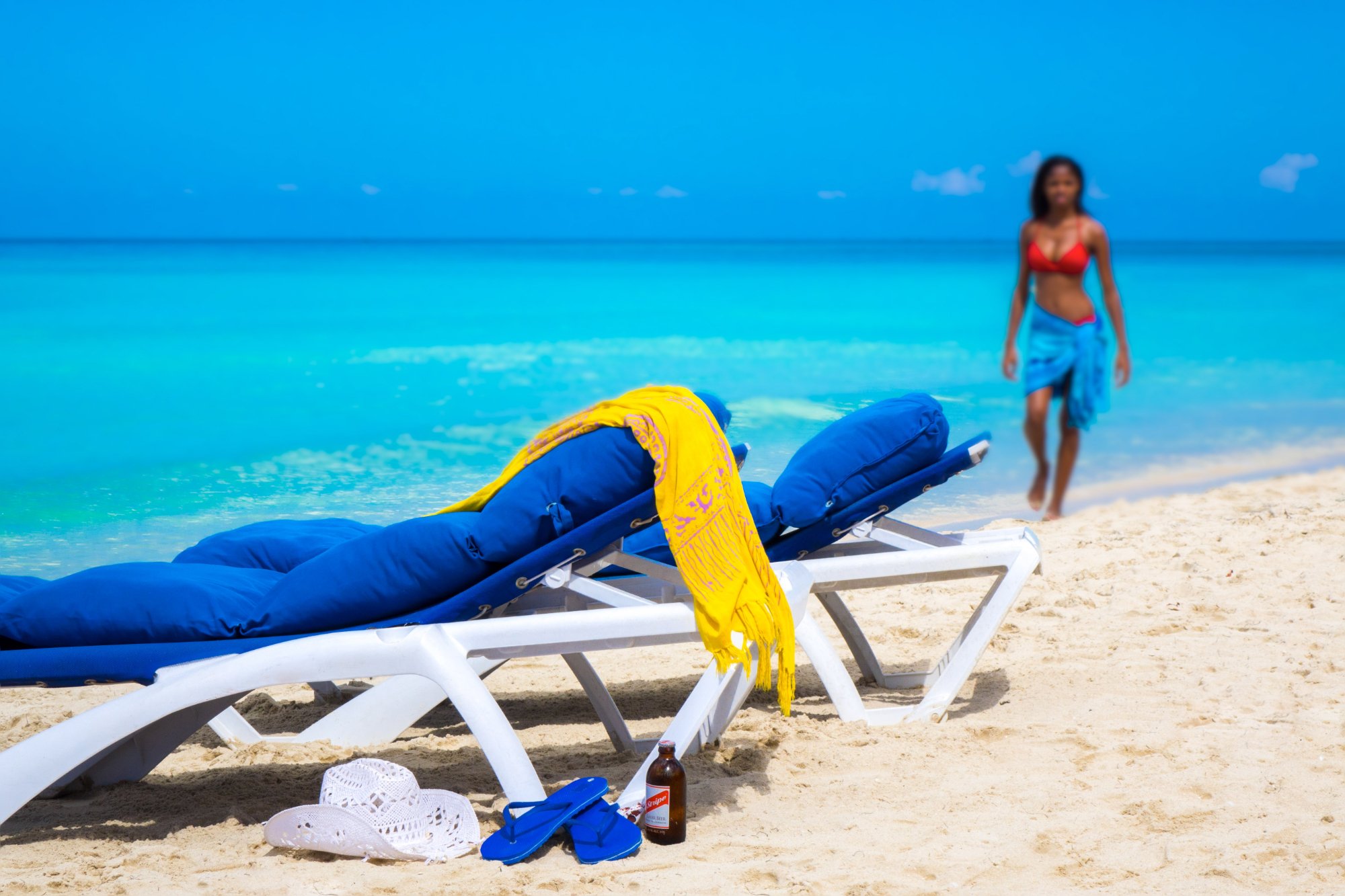 Chillin on Negril Beach