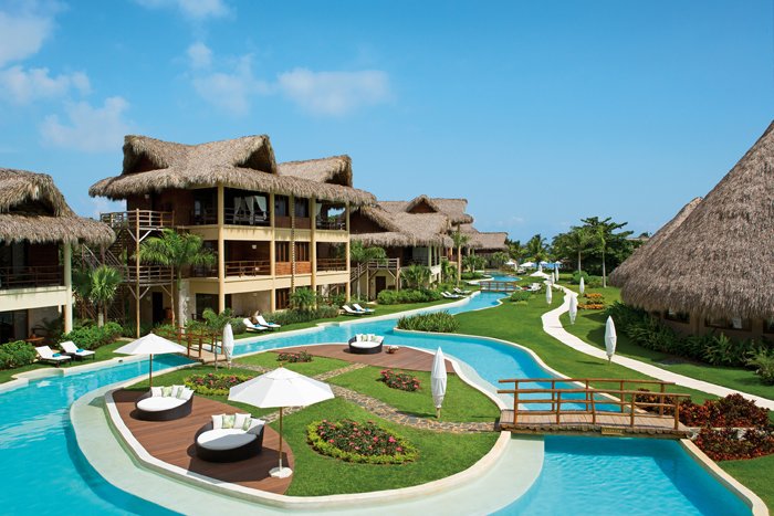 Panoramic of the Pool
