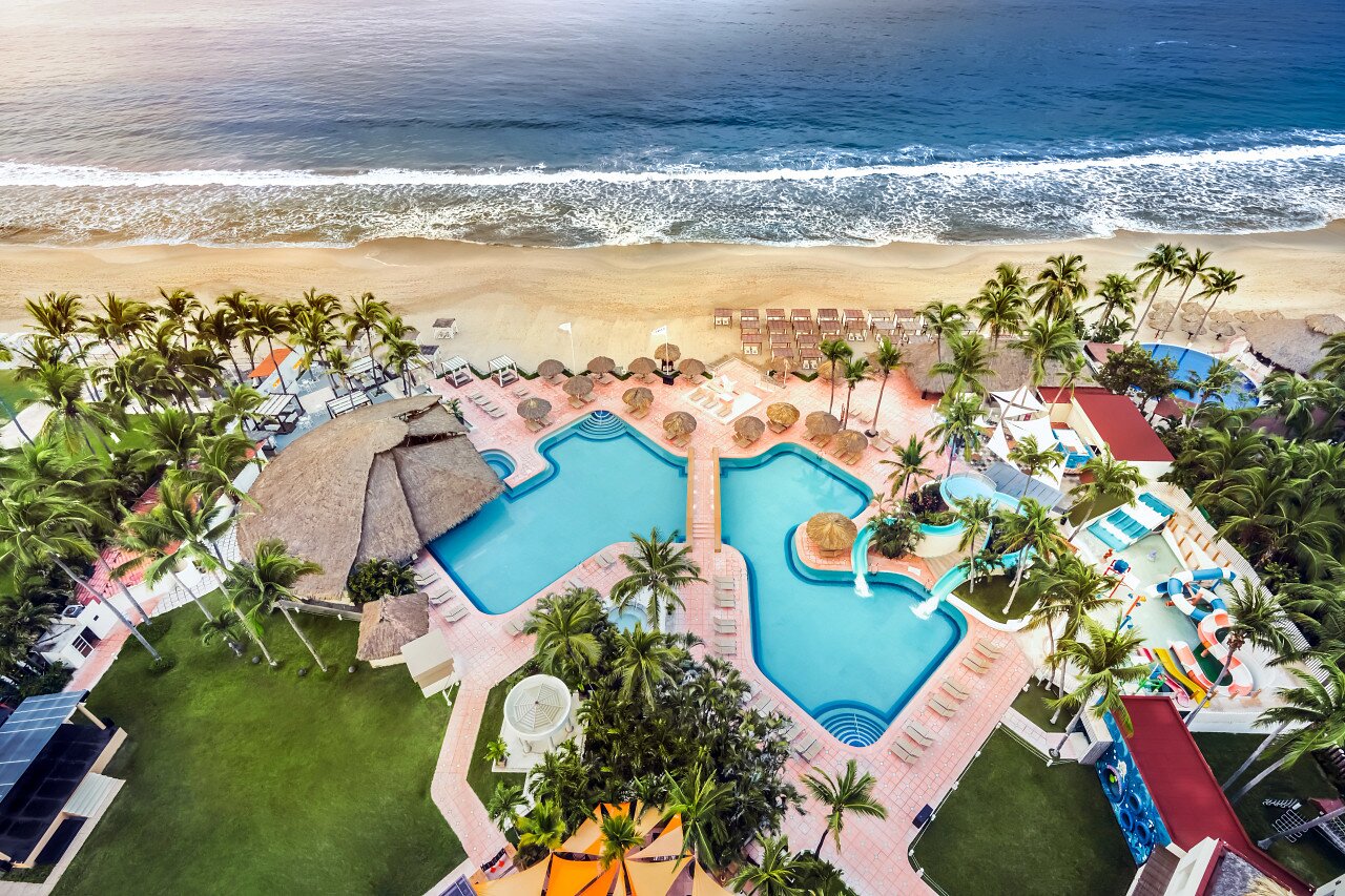 Vista a Bahía el Palmar Ixtapa 