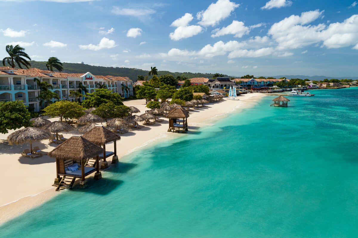 Sandals Montego Bay Resort Aerial