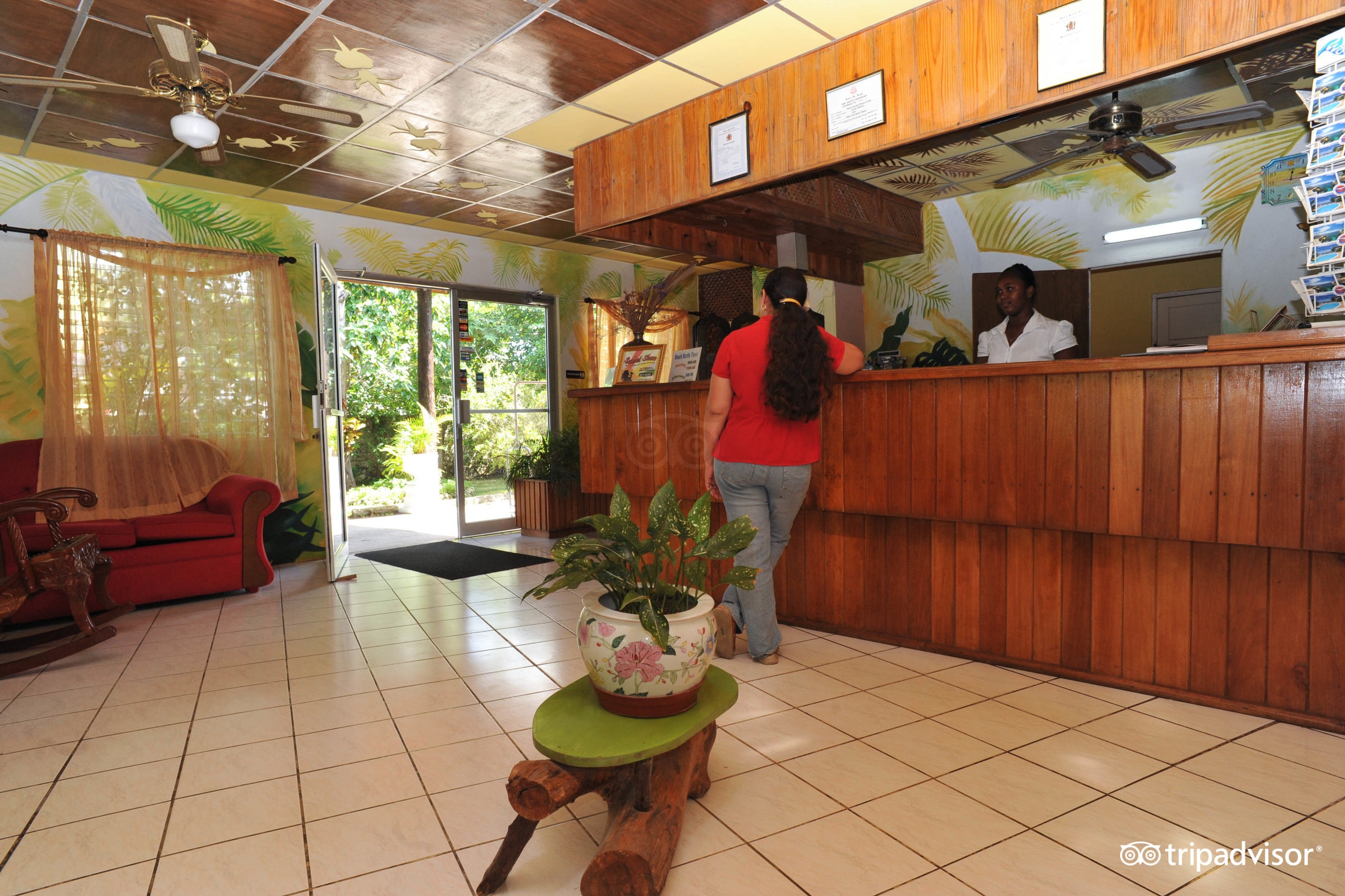 Lobby at the Negril Escape Resort And Spa