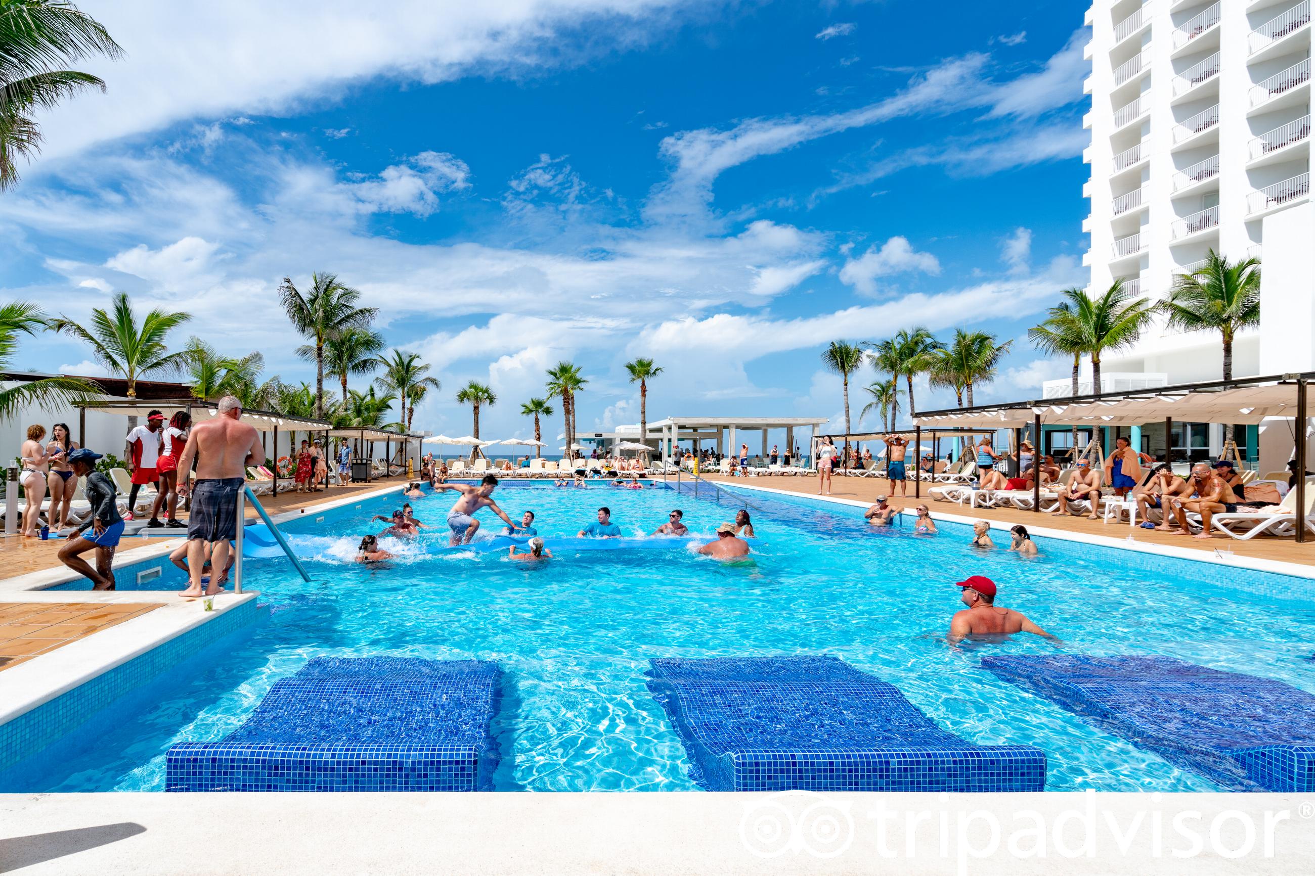 The Pool at the Hotel Riu Palace Paradise Island