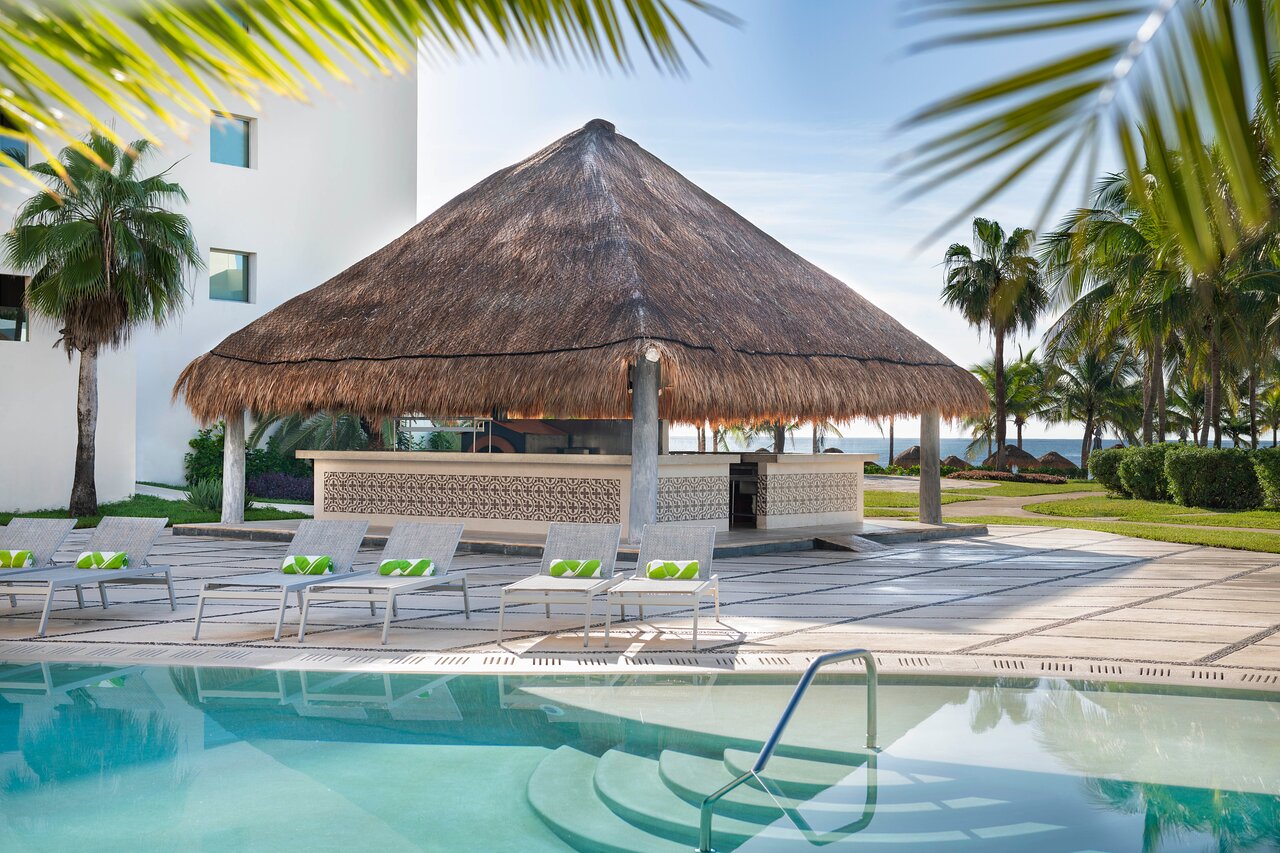 Pool in front of The Corner