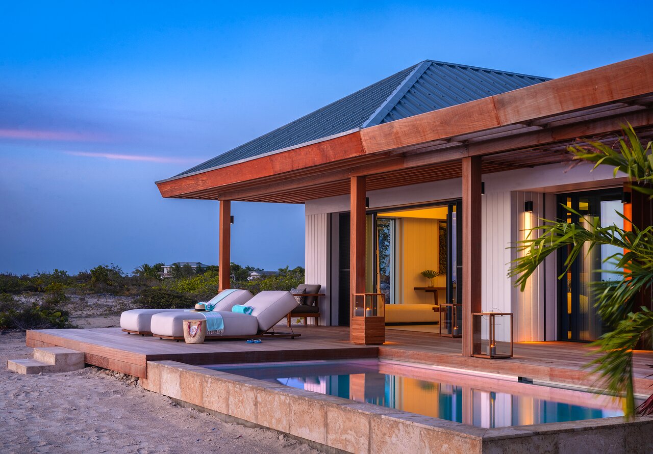 New Oceanfront Beach house with private pool.