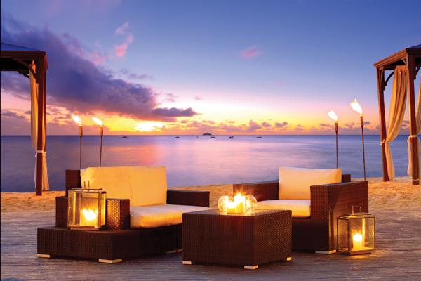 Sunset at The House