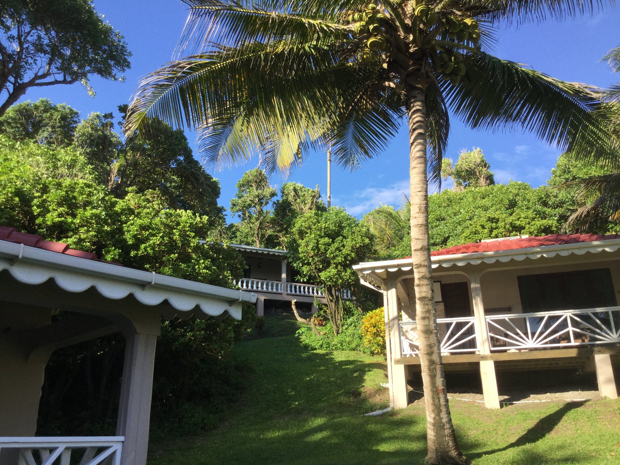 Our accommodation is mostly cottages, some are beachfront, but they all have a seaview.