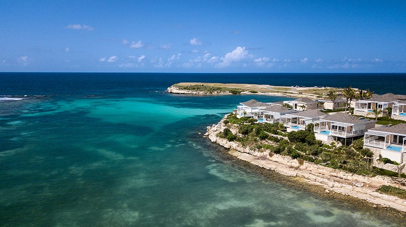 Surround yourself with spectacular Caribbean color at Hammock Cove Resort & Spa, Antigua.