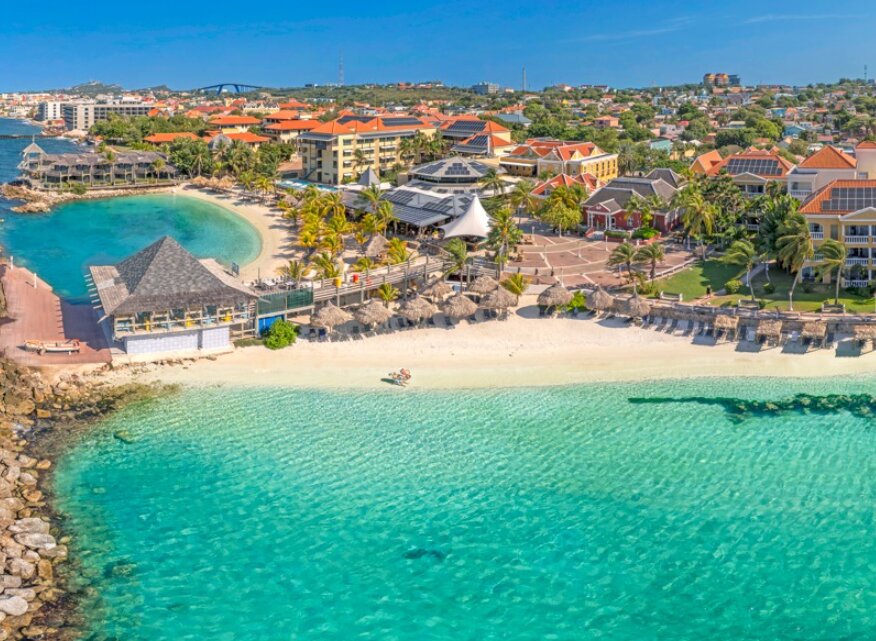 Avila Beach Hotel Curaçao is Centrally Located and Beachfront with an Authentic Soul and top-notch amenities: Two Private Beaches 2 Restaurants & 2 Bars Countless Photo Hotspots Top (Wellness) Facilities Walking Distance City Center 10+ Restaurants Nearby